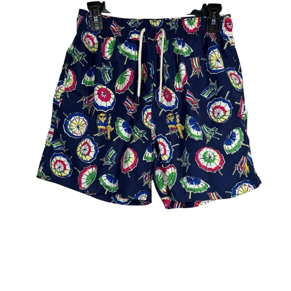 Polo Ralph Lauren Men's Traveler Swim Trunks Size Medium